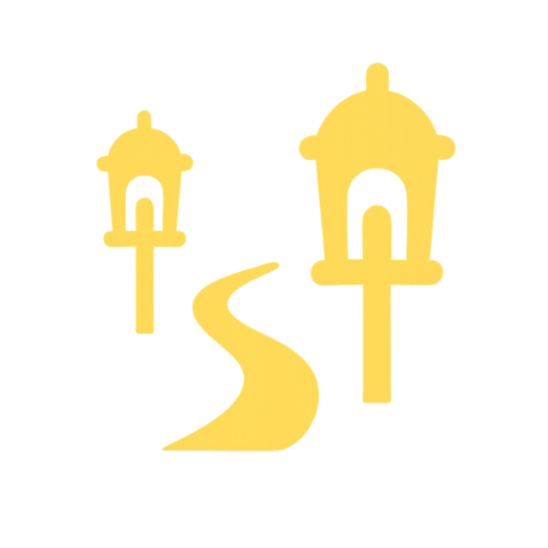 Icone luminaire allée