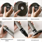 Lampe Solaire LED Extérieure –  Étanche, Économie d’Énergie pour Jardin, Cour et Villa (Draco) - LUMICONCEPT