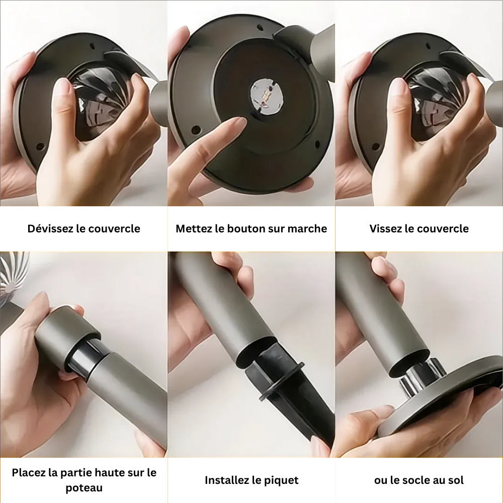 Lampe Solaire LED Extérieure –  Étanche, Économie d’Énergie pour Jardin, Cour et Villa (Draco) - LUMICONCEPT