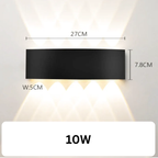 Applique Murale LED Moderne – Extérieur - Étanche IP65 - Allée et Jardin (Andromeda) - LUMICONCEPT