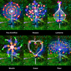 Lampe Solaire LED Extérieure – Étanche IP65, Effet Pissenlit Feu d’Artifice, Décoration Jardin et Pelouse (Cassiopeia) - LUMICONCEPT