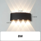 Applique Murale LED Moderne – Extérieur - Étanche IP65 - Allée et Jardin (Andromeda) - LUMICONCEPT