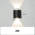 Applique Murale LED Moderne – Extérieur - Étanche IP65 - Allée et Jardin (Andromeda) - LUMICONCEPT