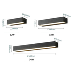 Applique Murale LED Extérieure – Étanche IP65, Aluminium, Décoration Porche, Maison et Garage (Hydra) - LUMICONCEPT