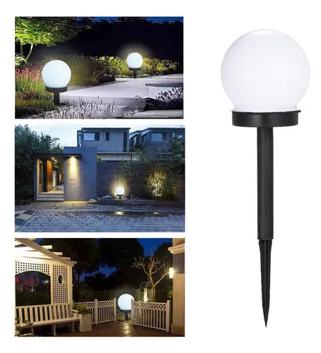 Balise Lampe Solaire LED Extérieure – Ampoule Étanche, Éclairage Jardin et Allée (Orion) - LUMICONCEPT
