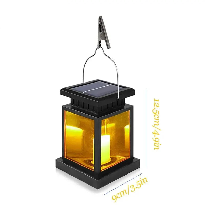 Lanternes Solaires LED – Étanches IP65, Suspendues ou à Poser, Décoration Jardin et Balcon (Andromeda) LUMICONCEPT