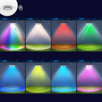 Applique Solaire Améliorée RGB & Blanc Chaud – Étanche IP67 (Carina) LUMICONCEPT