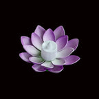 Veilleuse flottante Lotus LED – Double pétale, 7 couleurs, décoration piscine & étang - LUMICONCEPT