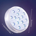 Lumières LED submersibles rechargeables avec télécommande – IP68 étanche, flottantes et à couleur changeante - LUMICONCEPT