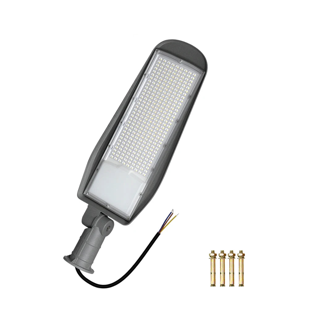 Lampadaire LED Extérieur 220V 50W/100W/200W – Éclairage de Jardin & Routes, Étanche IP66 (Orion) LUMICONCEPT