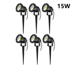 Projecteur LED de Jardin sur Piquet 15W – Étanche IP65, Éclairage Extérieur AC/DC (Cygnus) LUMICONCEPT