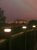 Lumière de Pilier Solaire LED 30LED – Étanche IP65 pour Poteaux de Clôture et Jardin (Carina) LUMICONCEPT