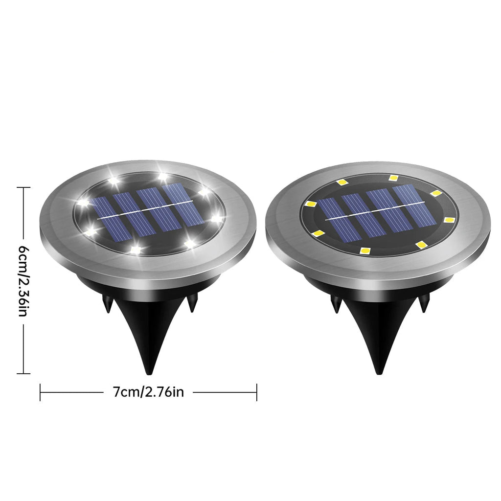 Spot Solaire LED Encastré – Étanche IP65, Éclairage de Jardin et Allée (Andromeda) LUMICONCEPT