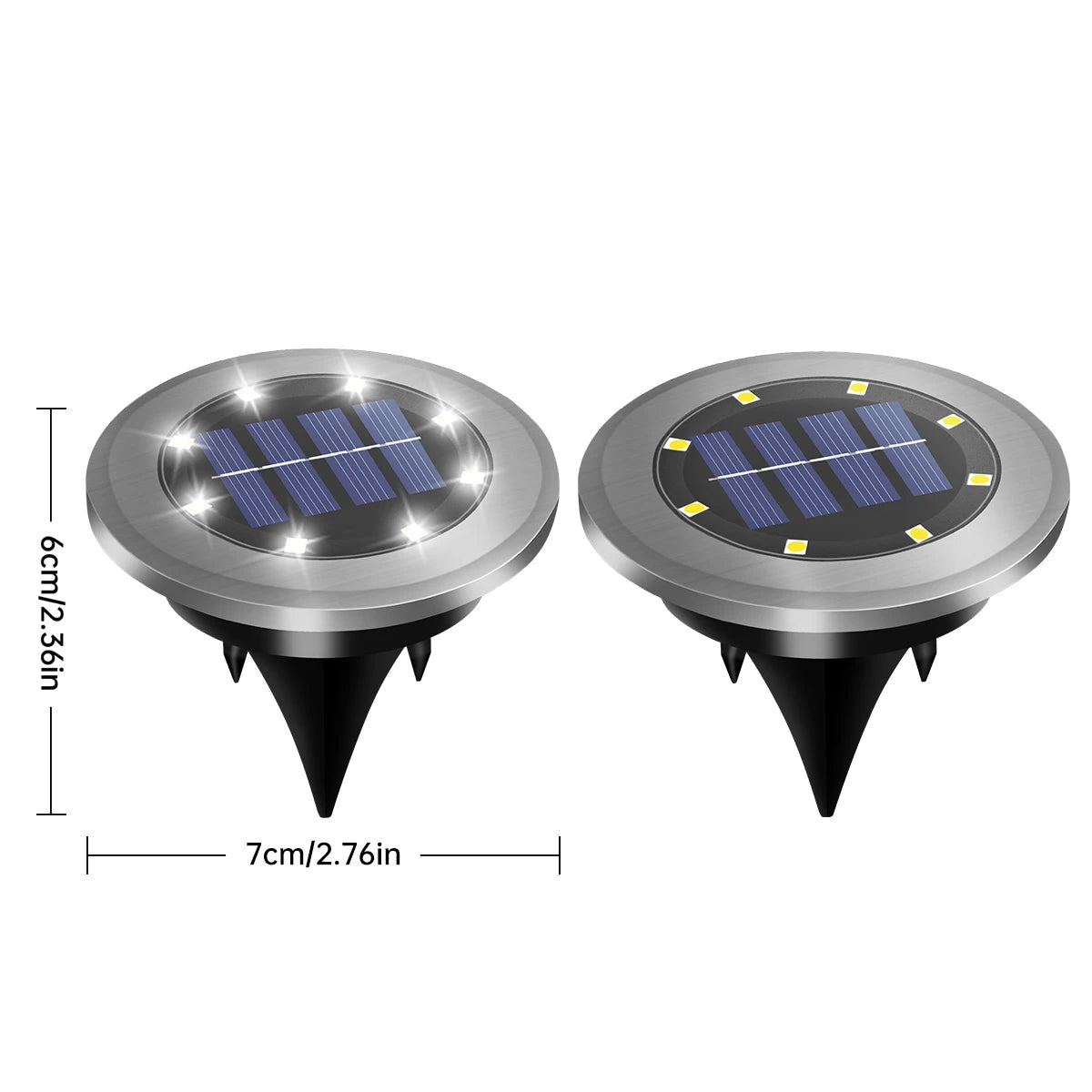 Spot Solaire LED Encastré – Étanche IP65, Éclairage de Jardin et Allée (Andromeda) LUMICONCEPT