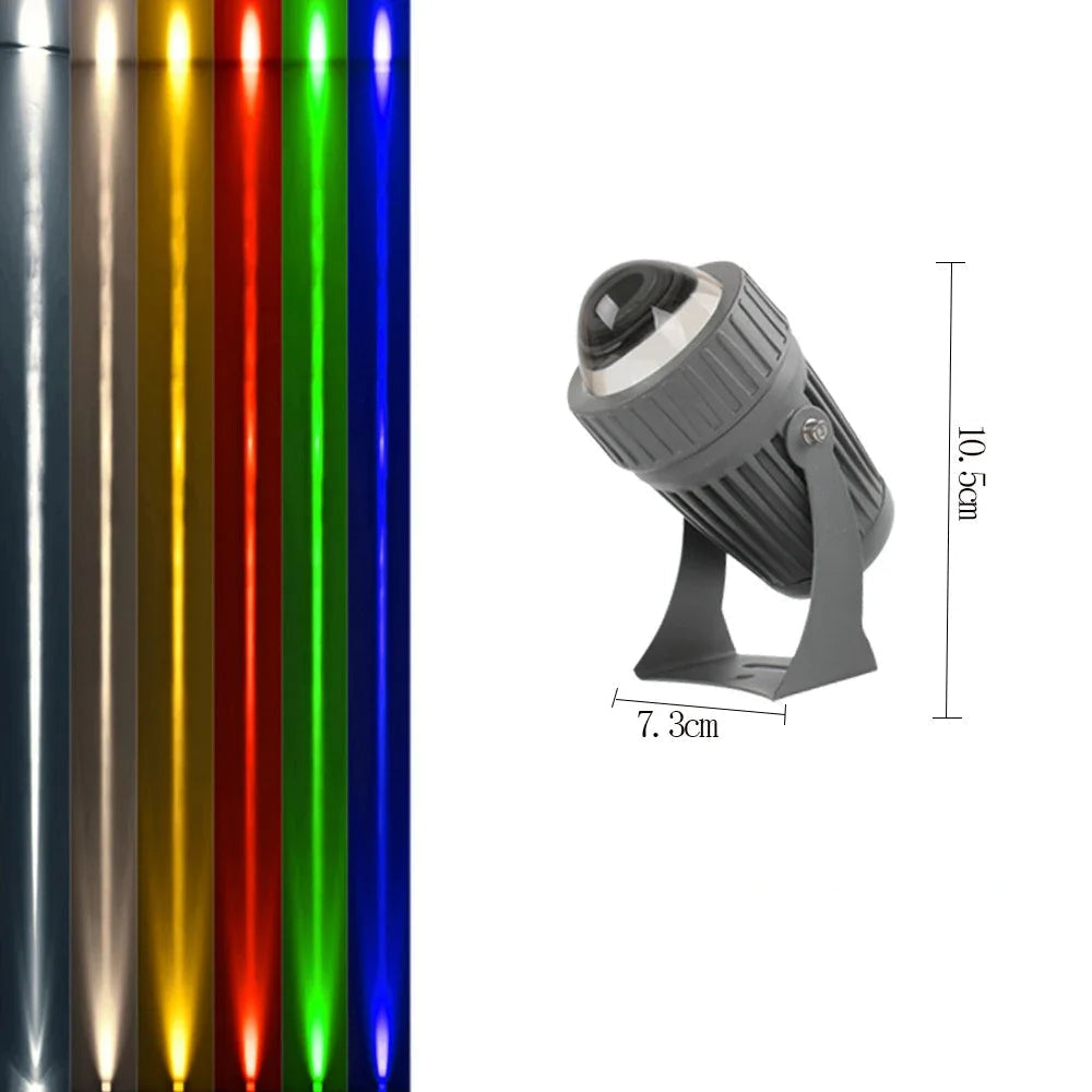Projecteur LED Extérieur Étanche IP65 – 9/20W, Éclairage Paysager RGB avec Angle Réglable (Andromeda) LUMICONCEPT