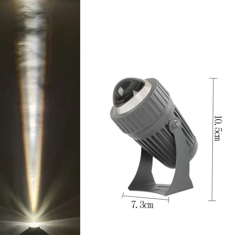 Projecteur LED Extérieur Étanche IP65 – 9/20W, Éclairage Paysager RGB avec Angle Réglable (Andromeda) LUMICONCEPT