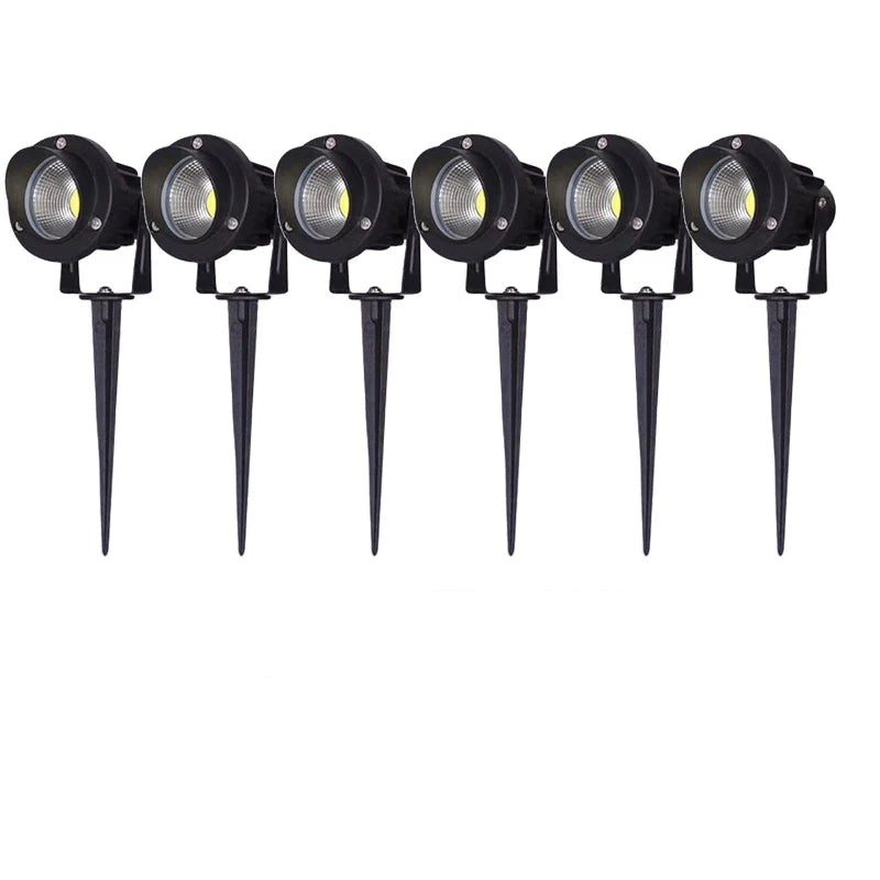 Projecteur LED de Jardin sur Piquet 15W – Étanche IP65, Éclairage Extérieur AC/DC (Phoenix) LUMICONCEPT
