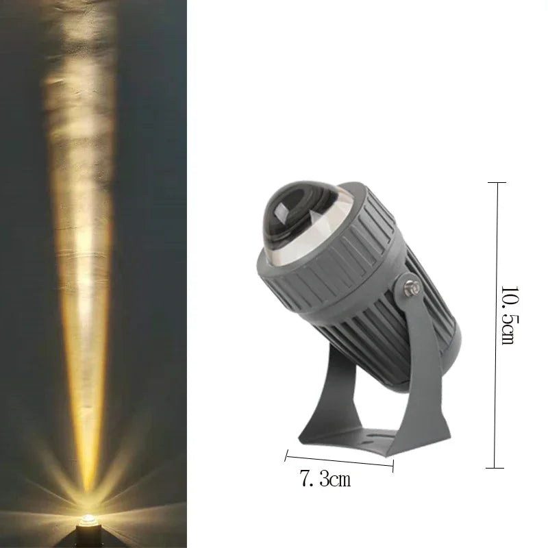 Projecteur LED Extérieur Étanche IP65 – 9/20W, Éclairage Paysager RGB avec Angle Réglable (Andromeda) LUMICONCEPT