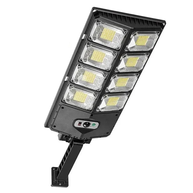 Lampadaire Solaire LED Extérieur 8000 lm avec Détecteur de Mouvement & Télécommande – Étanche IP65 (Lyra)_ LUMICONCEPT