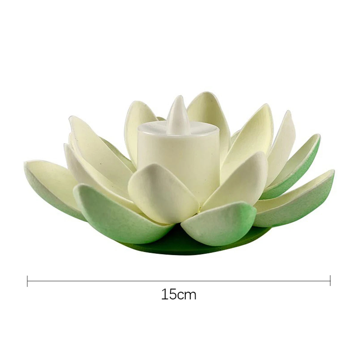 Veilleuse flottante Lotus LED – Double pétale, 7 couleurs, décoration piscine & étang - LUMICONCEPT