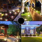 Lot de 10 Spots Solaires LED Encastrés à Piquer – Éclairage Paysager Étanche IPX4 (Phoenix) LUMICONCEPT