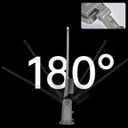 Lampadaire LED Extérieur 220V 50W/100W/200W – Éclairage de Jardin & Routes, Étanche IP66 (Orion) LUMICONCEPT