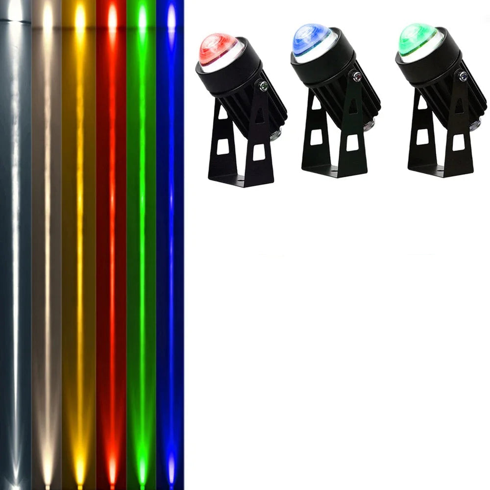 Projecteur LED Extérieur Étanche IP65 – 9/20W, Éclairage Paysager RGB avec Angle Réglable (Andromeda) LUMICONCEPT