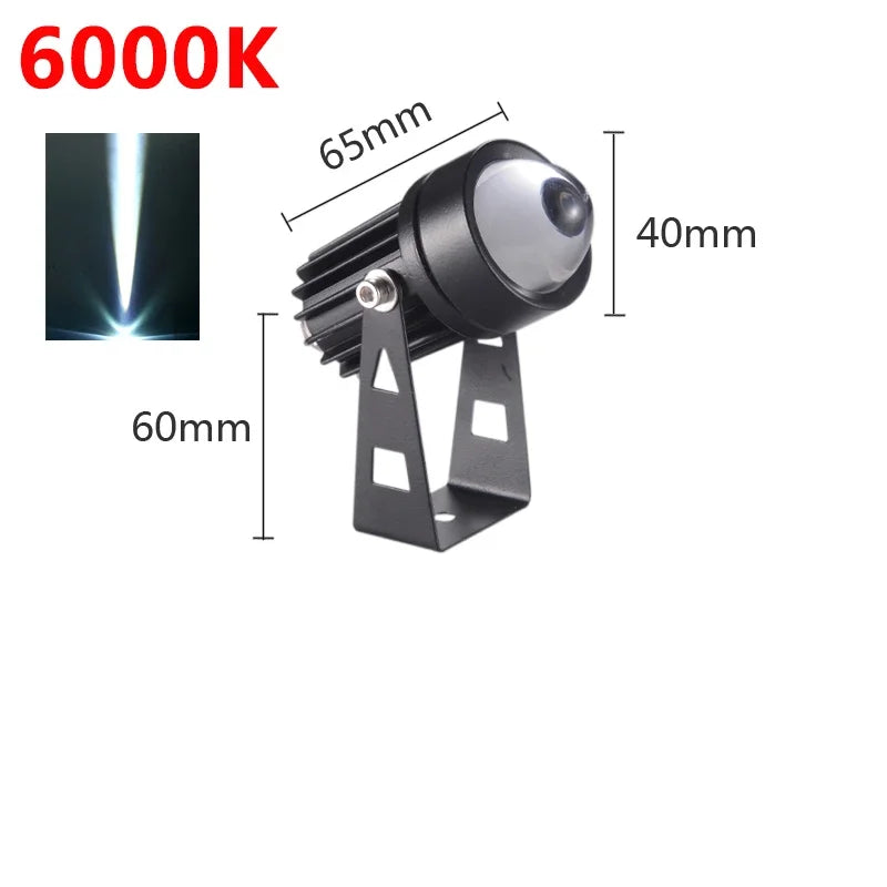 Projecteur LED Extérieur Étanche IP65 – 9/20W, Éclairage Paysager RGB avec Angle Réglable (Andromeda) LUMICONCEPT