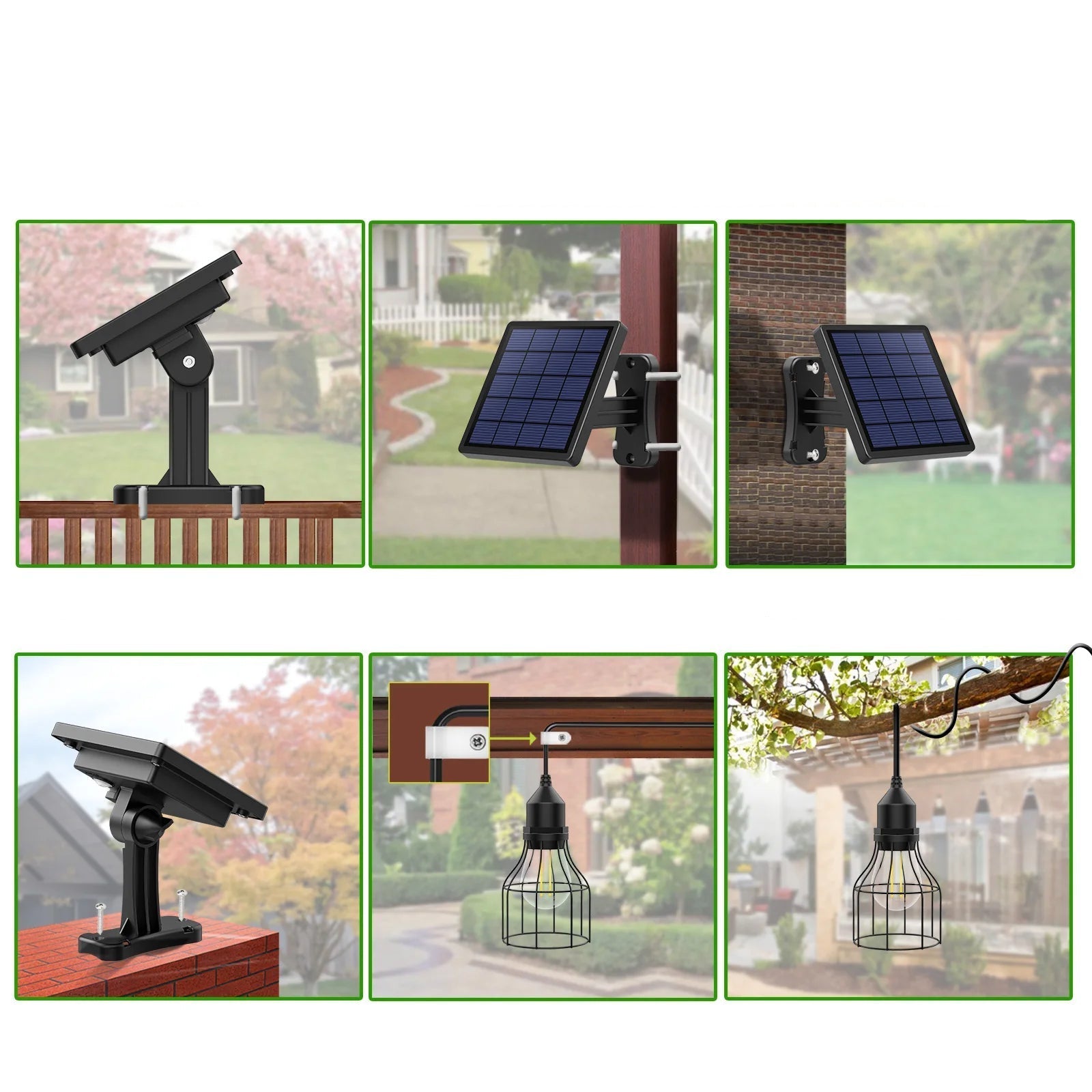 Suspension Solaire LED Extérieure – Étanche IP65 (Draco) LUMICONCEPT