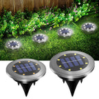 Spot Solaire LED Encastré – Étanche IP65, Éclairage de Jardin et Allée (Andromeda) LUMICONCEPT