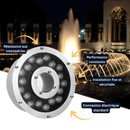 Projecteur LED Piscine Sous-Marine RGB IP68 – Étanche avec Télécommande - LUMICONCEPT