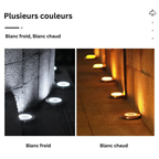 Spot Solaire LED Encastré – Étanche IP65, Éclairage de Jardin, Terrasse et Allée (Phoenix) - LUMICONCEPT