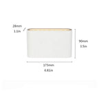 Applique Murale LED – 6W/12W/20W - Étanche IP65 - Blanc/Noir/Gris (Orion) LUMICONCEPT