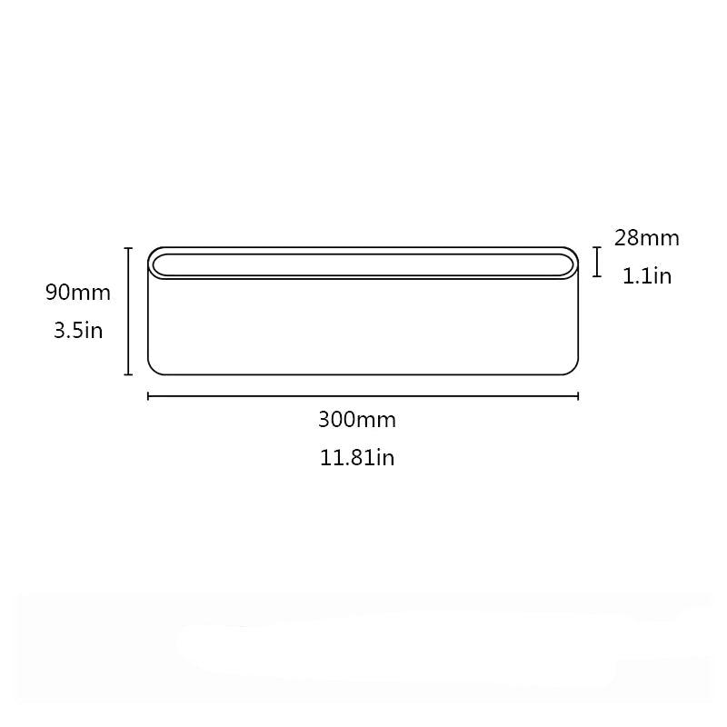 Applique Murale LED – 6W/12W/20W - Étanche IP65 - Blanc/Noir/Gris (Orion) LUMICONCEPT