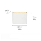 Applique Murale LED – 6W/12W/20W - Étanche IP65 - Blanc/Noir/Gris (Orion) LUMICONCEPT