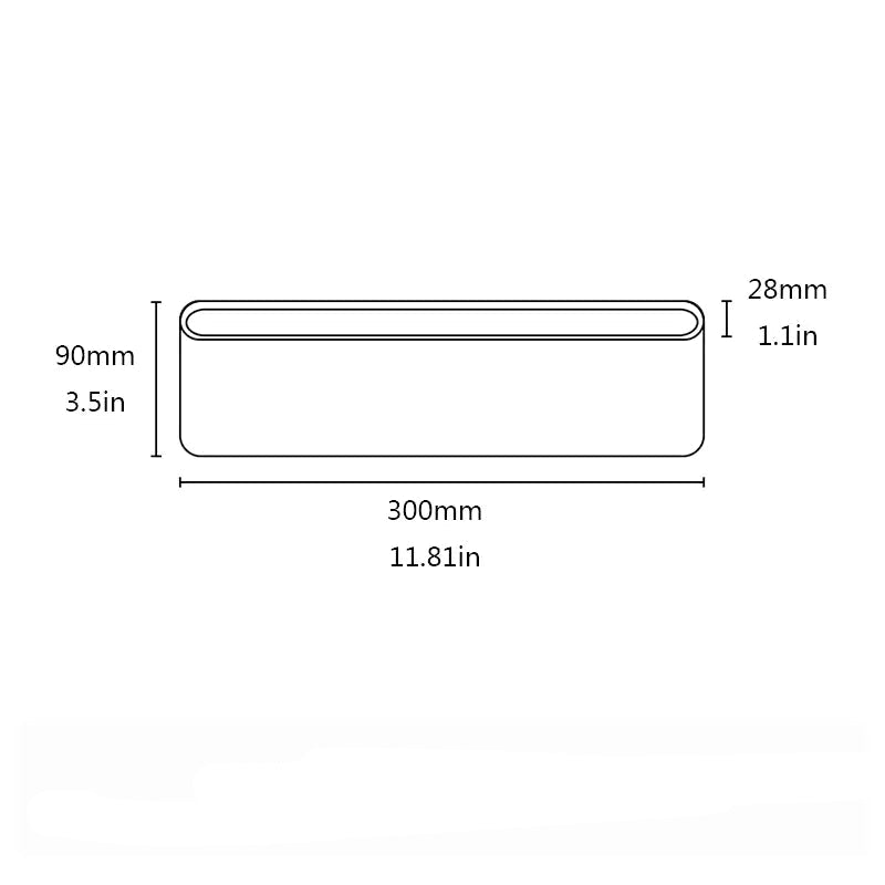 Applique Murale LED – 6W/12W/20W - Étanche IP65 - Blanc/Noir/Gris (Orion) LUMICONCEPT