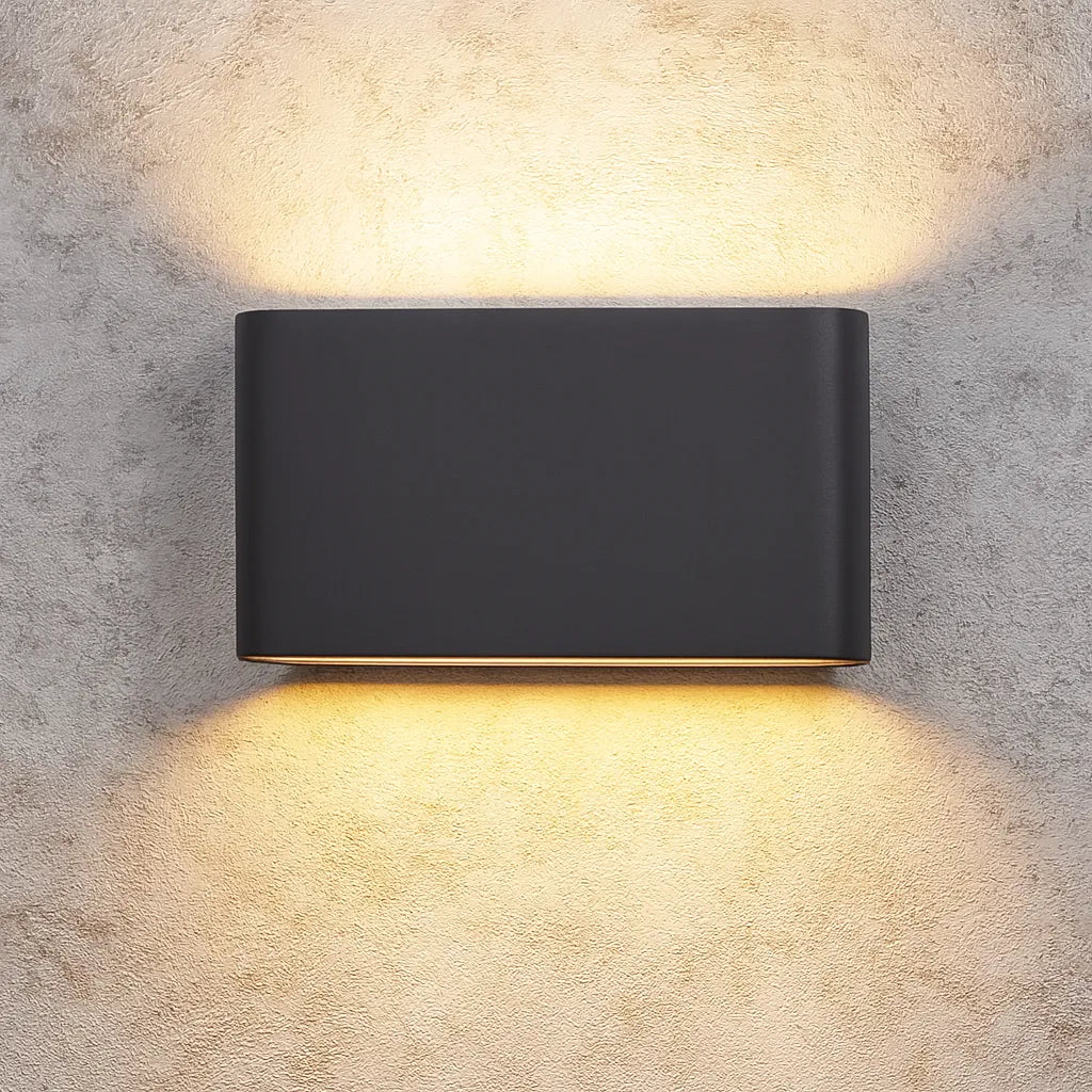 Applique Murale LED – 6W/12W/20W - Étanche IP65 - Blanc/Noir/Gris (Orion) LUMICONCEPT