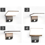 Applique Murale LED avec Capteur de Mouvement – Étanche IP65 en Alliage d’Aluminium (Polaris) LUMICONCEPT