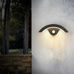 Applique Murale LED Extérieure – Étanche IP65, 24W, Détecteur de Mouvement, Lumière Noire 3000K, Couloir et Jardin (Delphinus) LUMICONCEPT