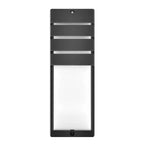 Applique Murale LED Extérieure – Étanche IP65, Aluminium 12W, Balcon, Jardin, Clôture, Porche et Intérieur (Aquila) LUMICONCEPT