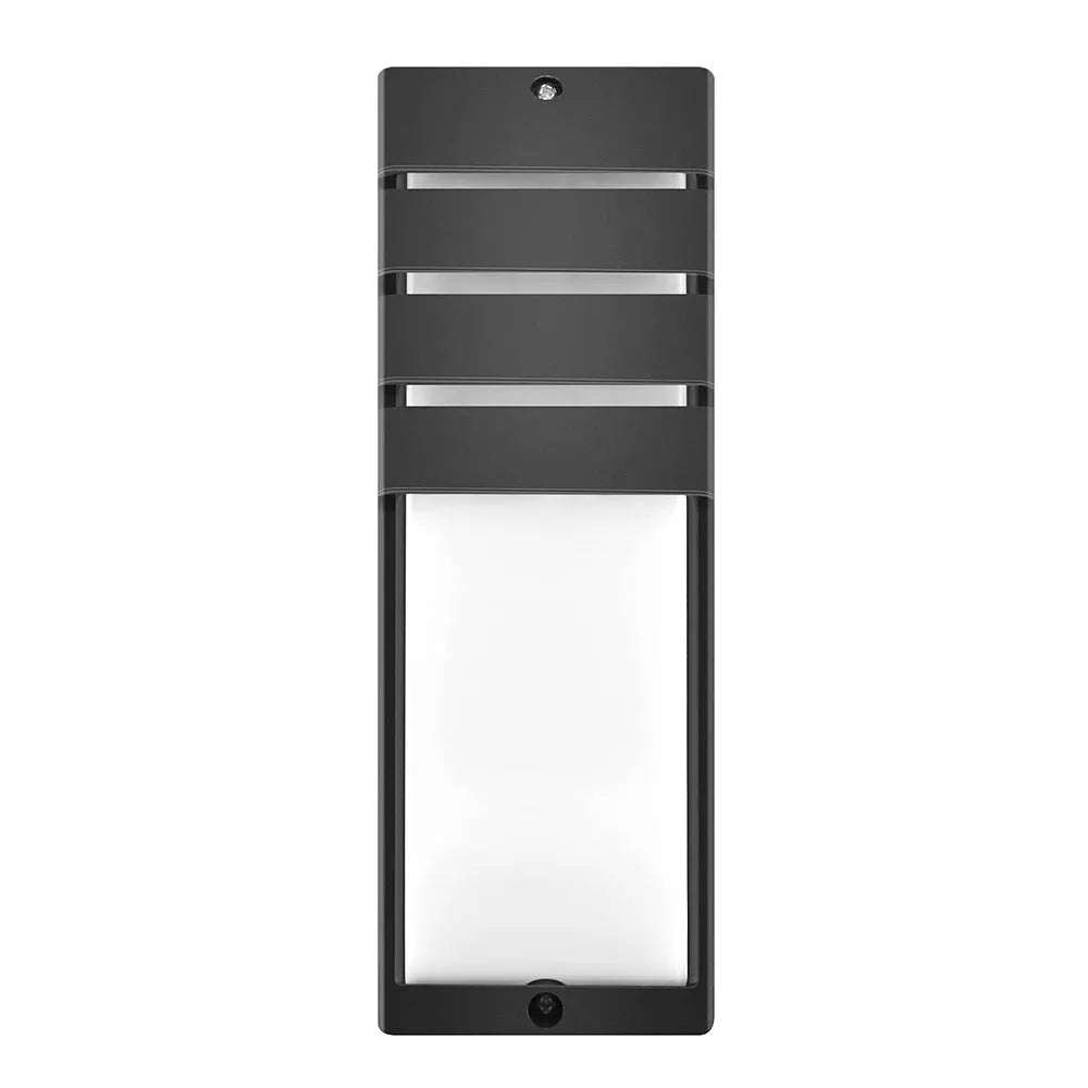 Applique Murale LED Extérieure – Étanche IP65, Aluminium 12W, Balcon, Jardin, Clôture, Porche et Intérieur (Aquila) LUMICONCEPT