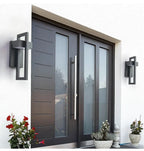 Applique Murale LED Extérieure – Étanche IP65, Style Modern Noir, 10W, Jardin et Porche (Phoenix) LUMICONCEPT