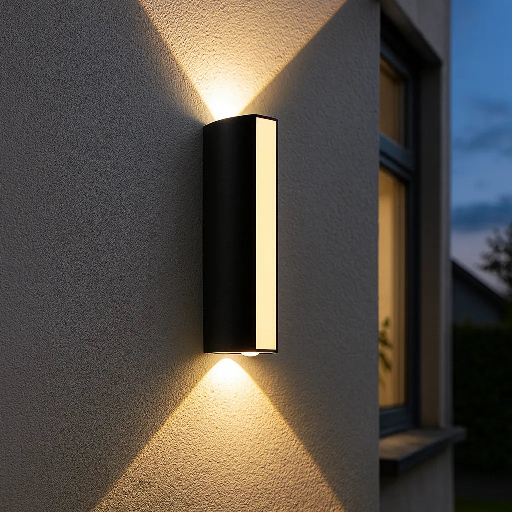 Applique Murale LED Extérieure – Étanche IP66, 10W, Blanc Chaud ou Froid, Décoration Façade Maison (Vega) LUMICONCEPT