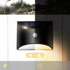 Applique Murale Solaire LED avec Capteur PIR – Étanche IP65 en Acier Inoxydable (Lucerna) LUMICONCEPT