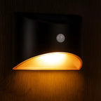 Applique Murale Solaire LED avec Capteur PIR – Étanche IP65 en Acier Inoxydable (Lucerna) LUMICONCEPT