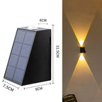 Applique Murale Solaire LED - Étanche IP65 - Allée, Façade (Orion) LUMICONCEPT