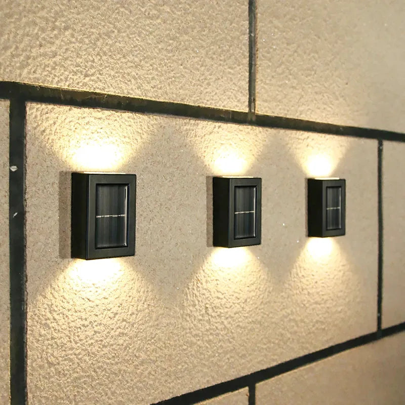 Applique Murale Solaire LED – Étanche IP65, Moderne et Écologique (Antares) LUMICONCEPT