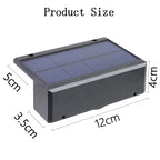 Applique Murale Solaire LED – Étanche IP65, Super Lumineuse et Décorative (Polaris) LUMICONCEPT