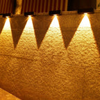 Applique Murale Solaire LED – Étanche IP65, Super Lumineuse et Décorative (Polaris) LUMICONCEPT