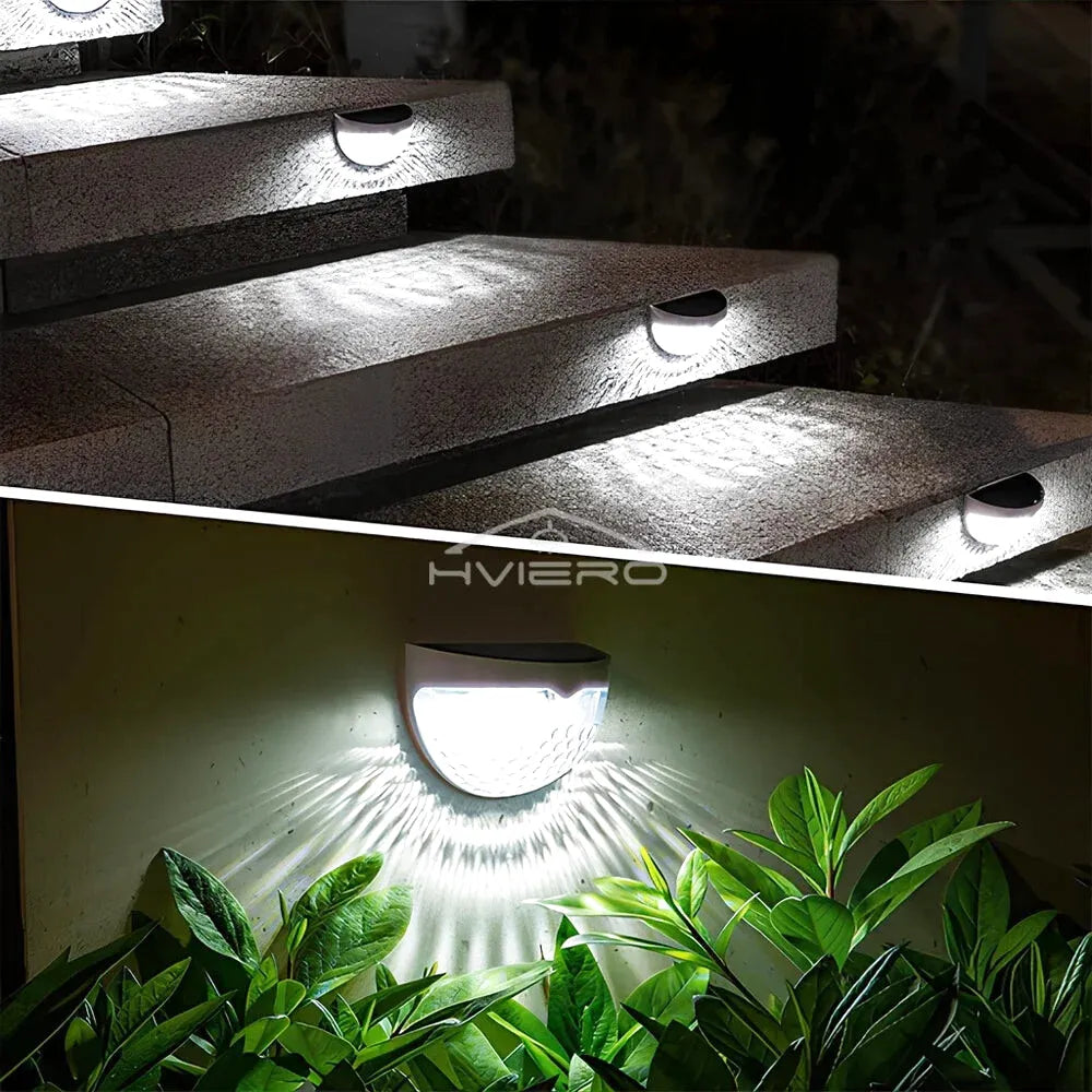 Applique Murale Solaire LED Ondulée – Étanche IP65 pour Clôtures, Jardins et Terrasses (Procyon) LUMICONCEPT